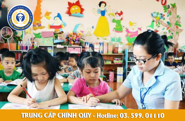 trung cap mam non chinh quy